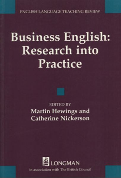 Picture of BUSINESS ENGLISH RESEARCH INTO PRACTICE