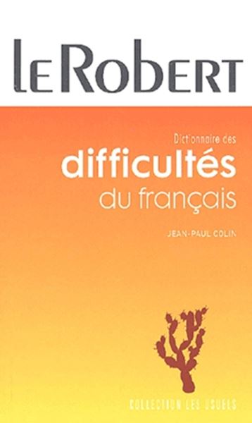 Picture of DICTIONNAIRE DES DIFFICULTES DU FRANCAIS N/E