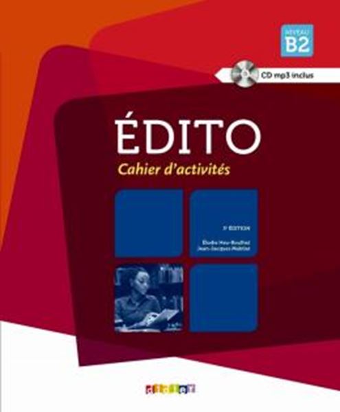 Picture of EDITO B2 - CAHIER D´EXERCICES + CD MP3 - 3EME ED