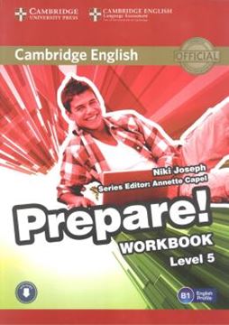 Imagem de CAMBRIDGE ENGLISH PREPARE! 5 WORKBOOK WITH ONLINE AUDIO - 1ST ED