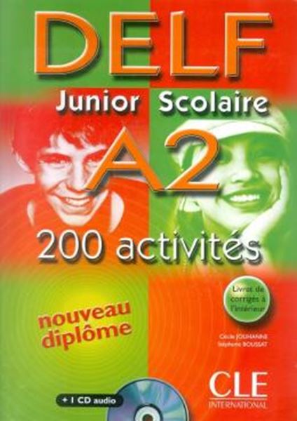 Picture of DELF JUNIOR SCOLAIRE A2 - 200 ACTIVITES (LIVRE + CORRIGES + TRANSCRIPTIONS)