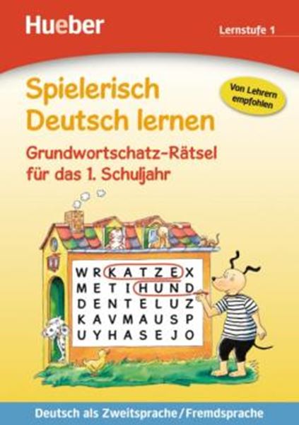 Picture of SPIELERISCH DEUTSCH LERNEN - LERNSTUFE 1 - GRUNDWORTSCHATZ-RATSEL FUR DAS 1. SCHULJAHR - BUCH