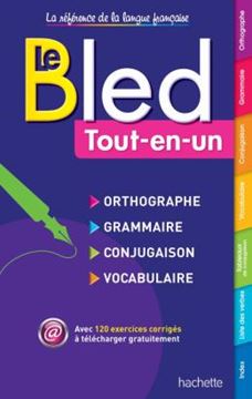 Imagem de LE BLED - ORTHOGRAPHE - GRAMMAIRE - CONJUGAISON - VOCABULAIRE