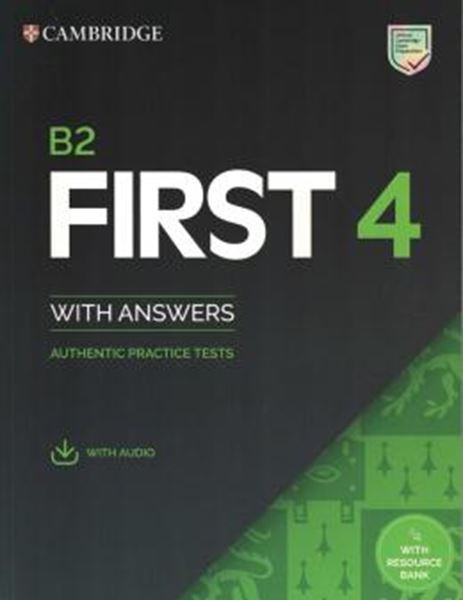 Picture of B2 FIRST 4 STUDENT´S BOOK WITH ANSWERS WITH AUDIO WITH RESOURCE BANKAUTHENTIC PRACTICE TESTS