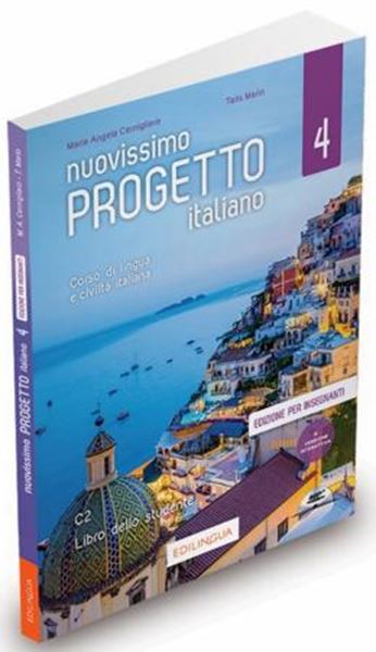 Picture of NUOVISSIMO PROGETTO ITALIANO 4 (C2) - LIBRO DELLO STUDENTE - EDIZIONE PER INSEGNANTI