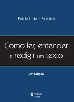 Imagem de COMO LER, ENTENDER E REDIGIR UM TEXTO