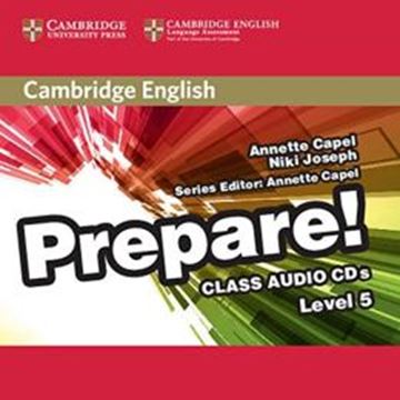 Imagem de CAMBRIDGE ENGLISH PREPARE! 5 CLASS AUDIO CD - 1ST ED