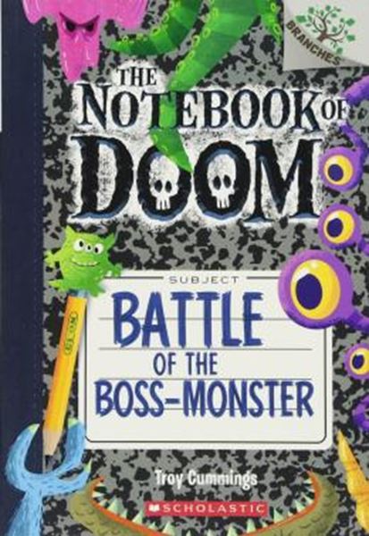 Picture of BATTLE OF THE BOSS-MONSTER - A BRANCHES BOOK - THE NOTEBOOK OF DOOM 13