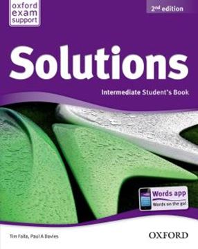 Imagem de SOLUTIONS INTERMEDIATE STUDENT BOOK - SECOND EDITION