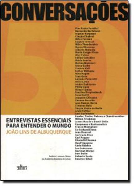 Picture of CONVERSACOES - 50 ENTREVISTAS  ESSENCIAIS PARA ENTENDER O MUNDO
