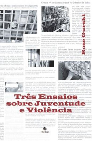 Picture of TRES ENSAIOS SOBRE JUVENTUDE E VIOLENCIA