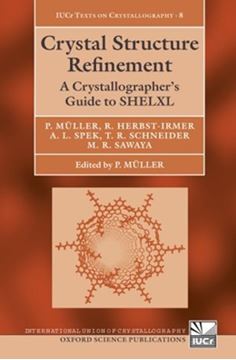 Imagem de CRYSTAL STRUCTURE REFINEMENT - A CRYSTALLOGRAPHER´S GUIDE TO SHELXL