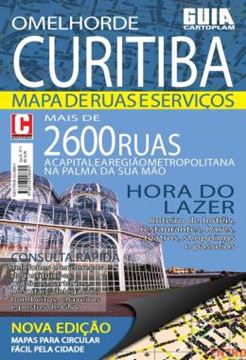 Imagem de GUIA CARTOPLAM - O MELHOR DE CURITIBA - MAPA DE RUAS E SERVICOS