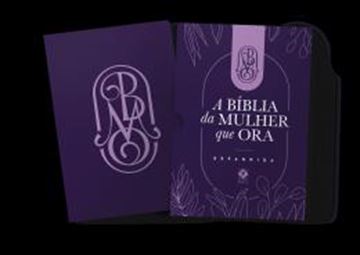 Imagem de A BIBLIA DA MULHER QUE ORA - EXPANDIDA (ROXA)