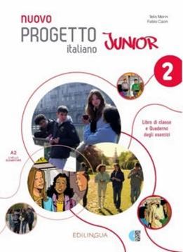 Imagem de NUOVO PROGETTO ITALIANO JUNIOR 2 (A2) - LIBRO DI CLASSE E QUADERNO DEGLI ESERCIZI