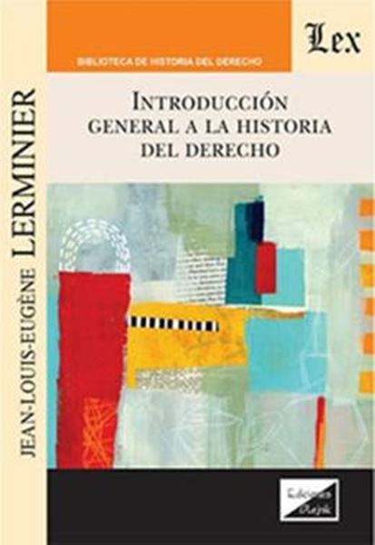 Picture of INTRODUCCION GENERAL A LA HISTORIA DEL DERECHO