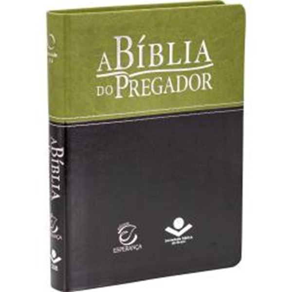 Picture of A BIBLIA DO PREGADOR - CAPA EM COURO SINTETICO, VERDE CLARO E VERDE ESCURO