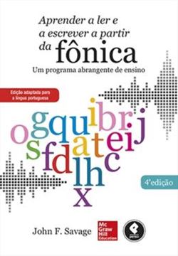 Imagem de APRENDER A LER E A ESCREVER A PARTIR DA FONICA - 4ª ED