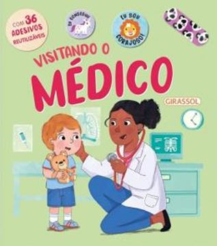 Imagem de VISITANDO O MEDICO - COM ADESIVOS FOFOS E REUTILIZAVEIS!