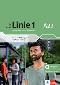 Imagem de DIE NEUE LINIE 1 A2.1 - KURS-UND UBUNGSBUCH HYBRIDE