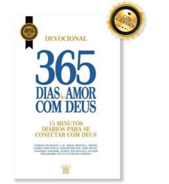 Imagem de 365 DIAS DE AMOR COM DEUS - DEVOCIONAL - EDICAO DE LUXO ALMOFADADA